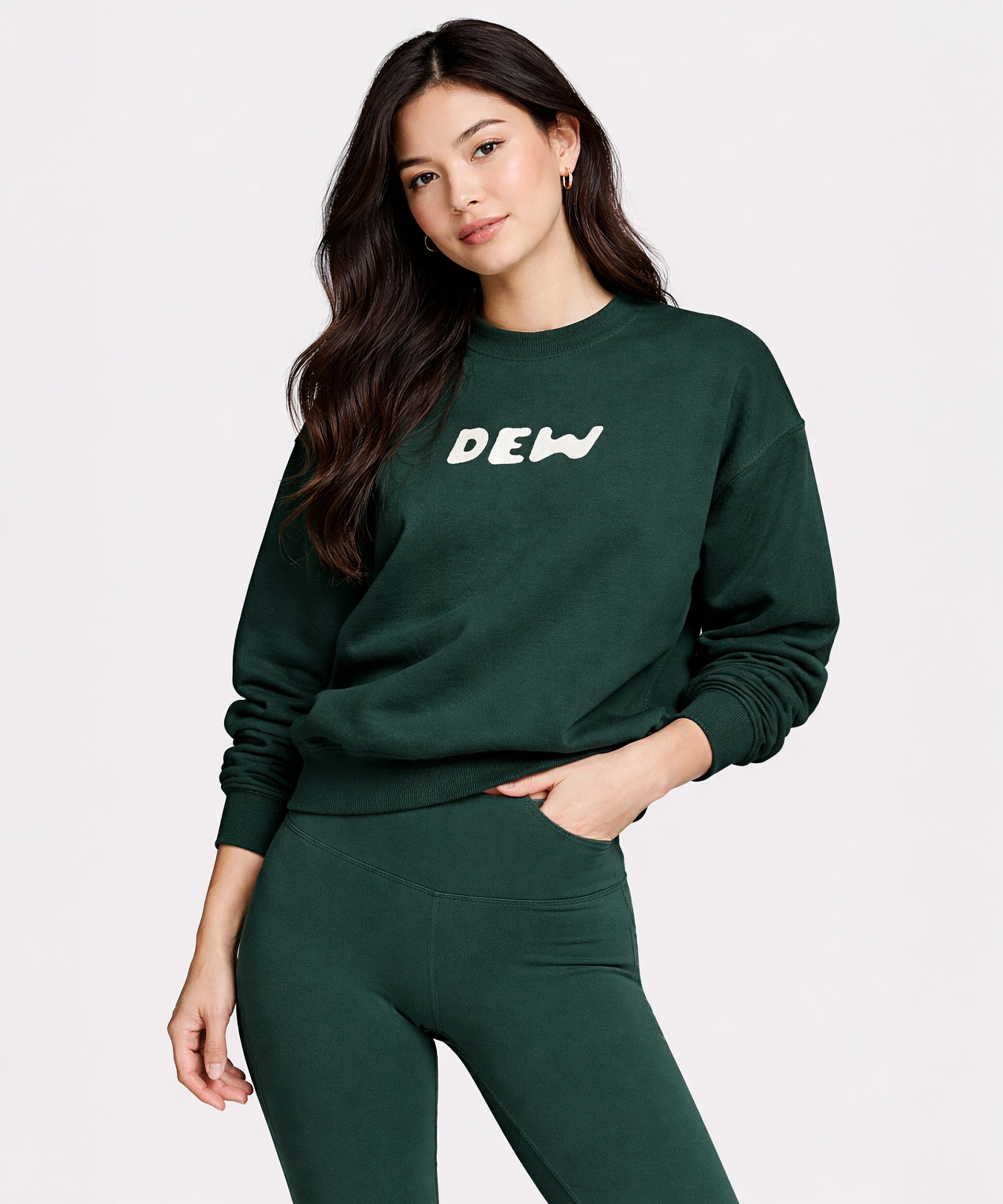 4 WELLDER Tucked Crewneck スウェット ターコイズ Dew x Azur® Cloud Crewneck Sweater – Dew of the Gods®