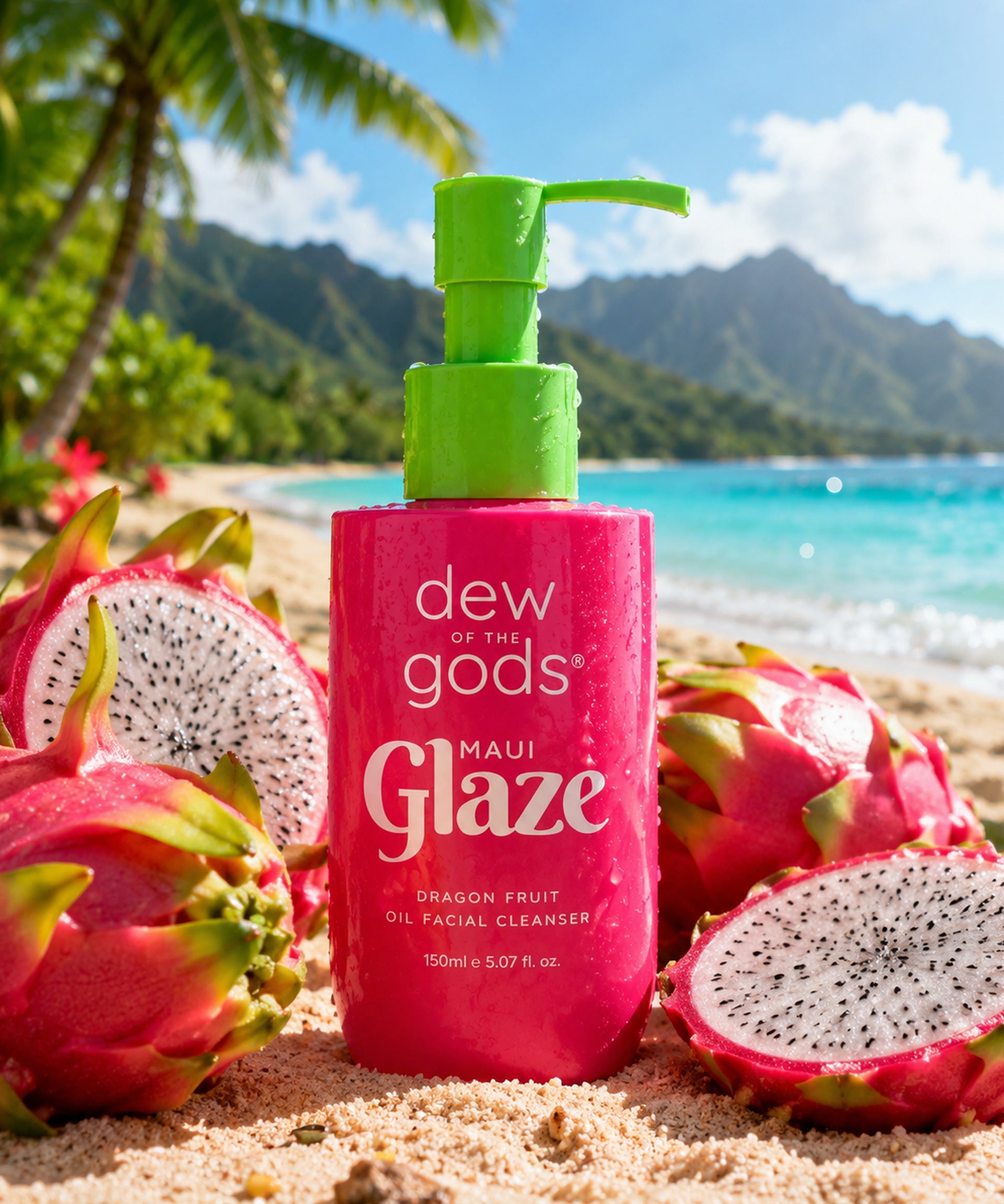 Maui Glaze Oil Facial Cleanser – Dew of the Gods®